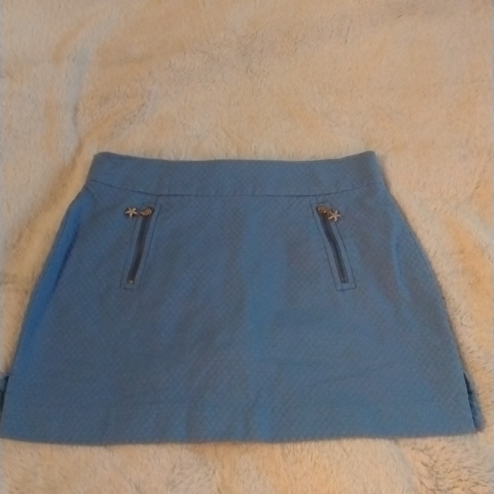 Lilly Pulitzer blue skort